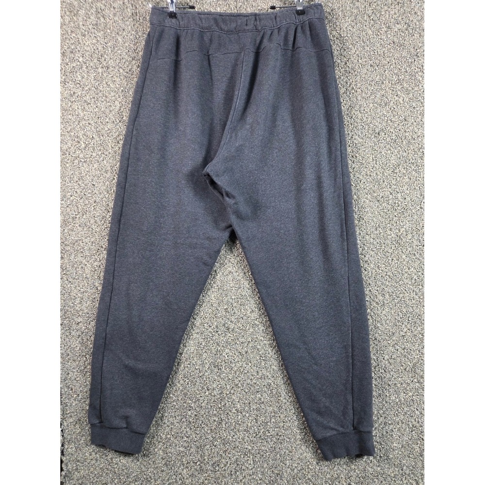 Puma Athletic Pants Mens Large Charcoal Grey Sporty Fitness Lounge Joggers